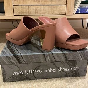 Jeffrey Campbell Caviar Platform Slide Sandal